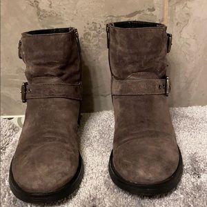 Aquatalia suede ankle boots